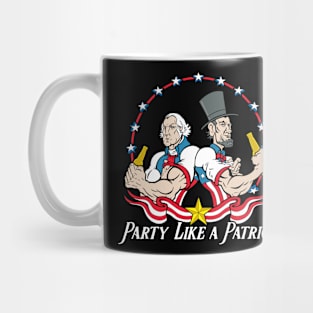 Party Like A Patriot July 4th Mug